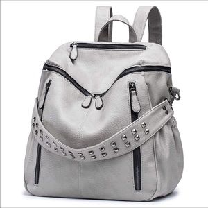 PU Leather Backpack Purse NEW